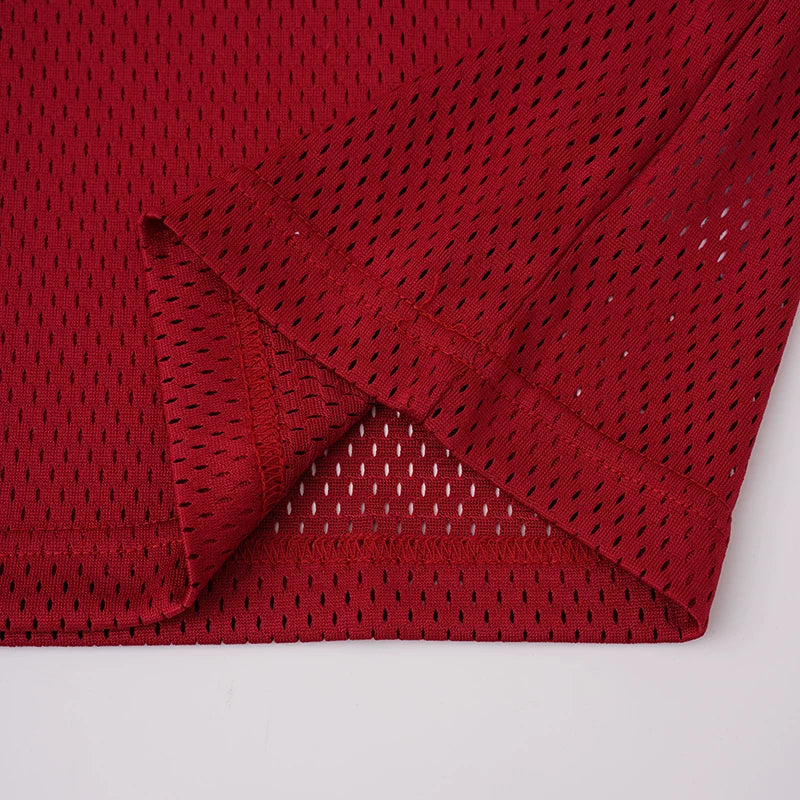 Red #10 Football Jersey Shirt – Retro Sportswear Style