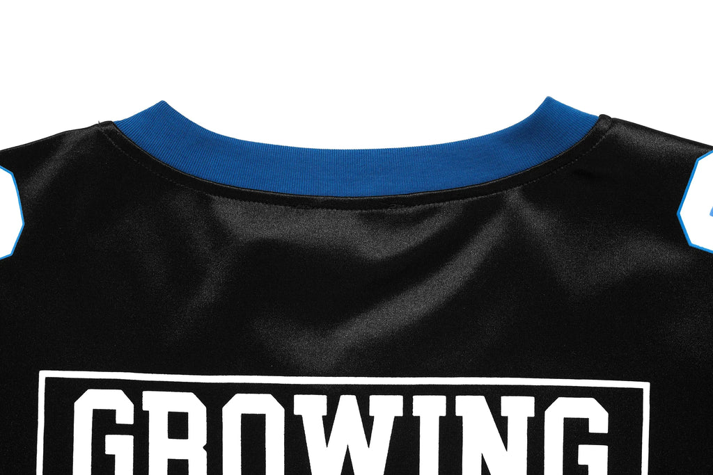Black  #23 Football Jersey Shirt – Retro Sportswear Style