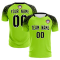 Custom Neon Green Classic Soccer Training Sets Jersey For Adults/Kids