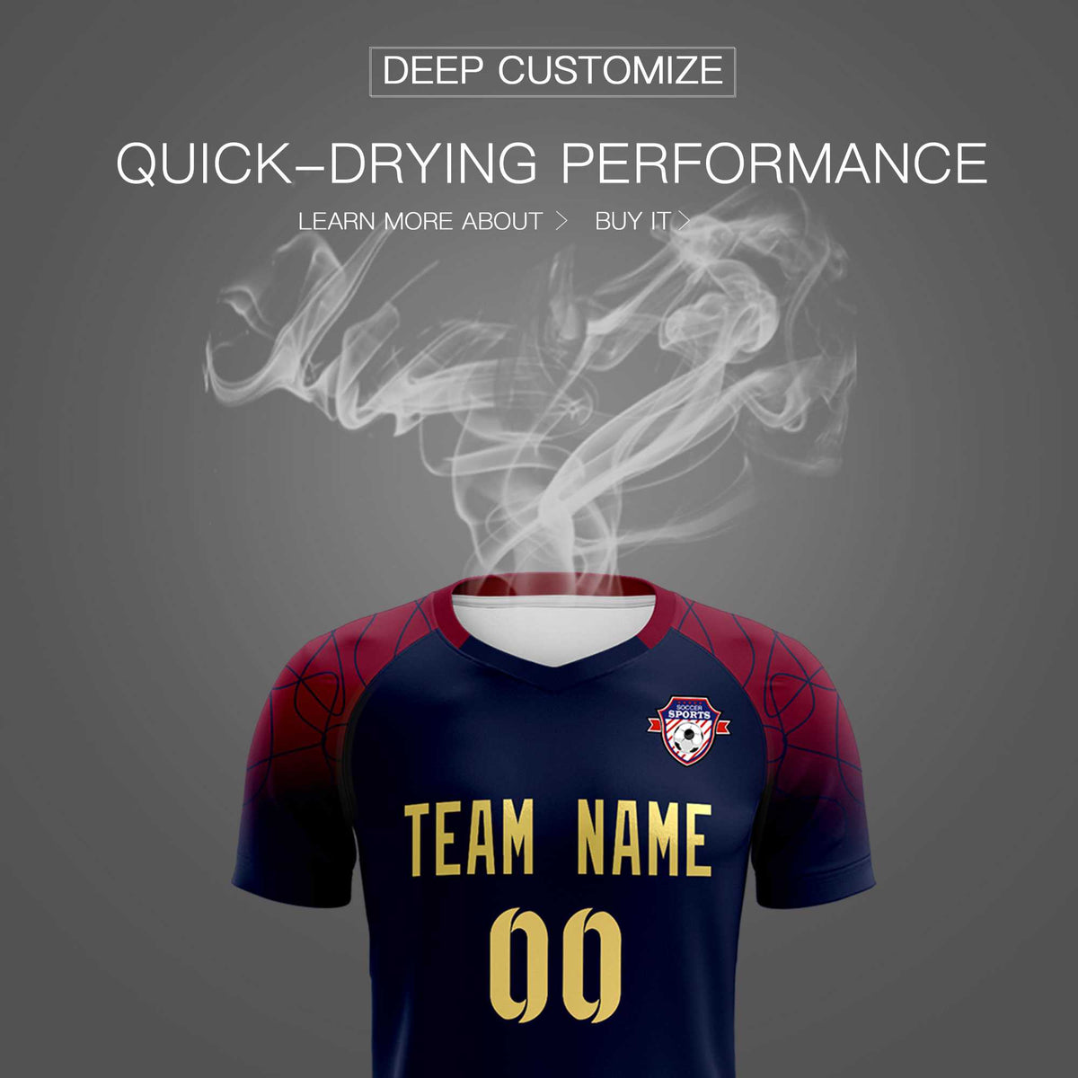 Custom Navy Classic Soccer Training Sets Jersey For Adults/Kids