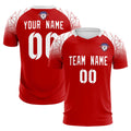 Custom Red Classic Soccer Training Sets Jersey For Adults/Kids