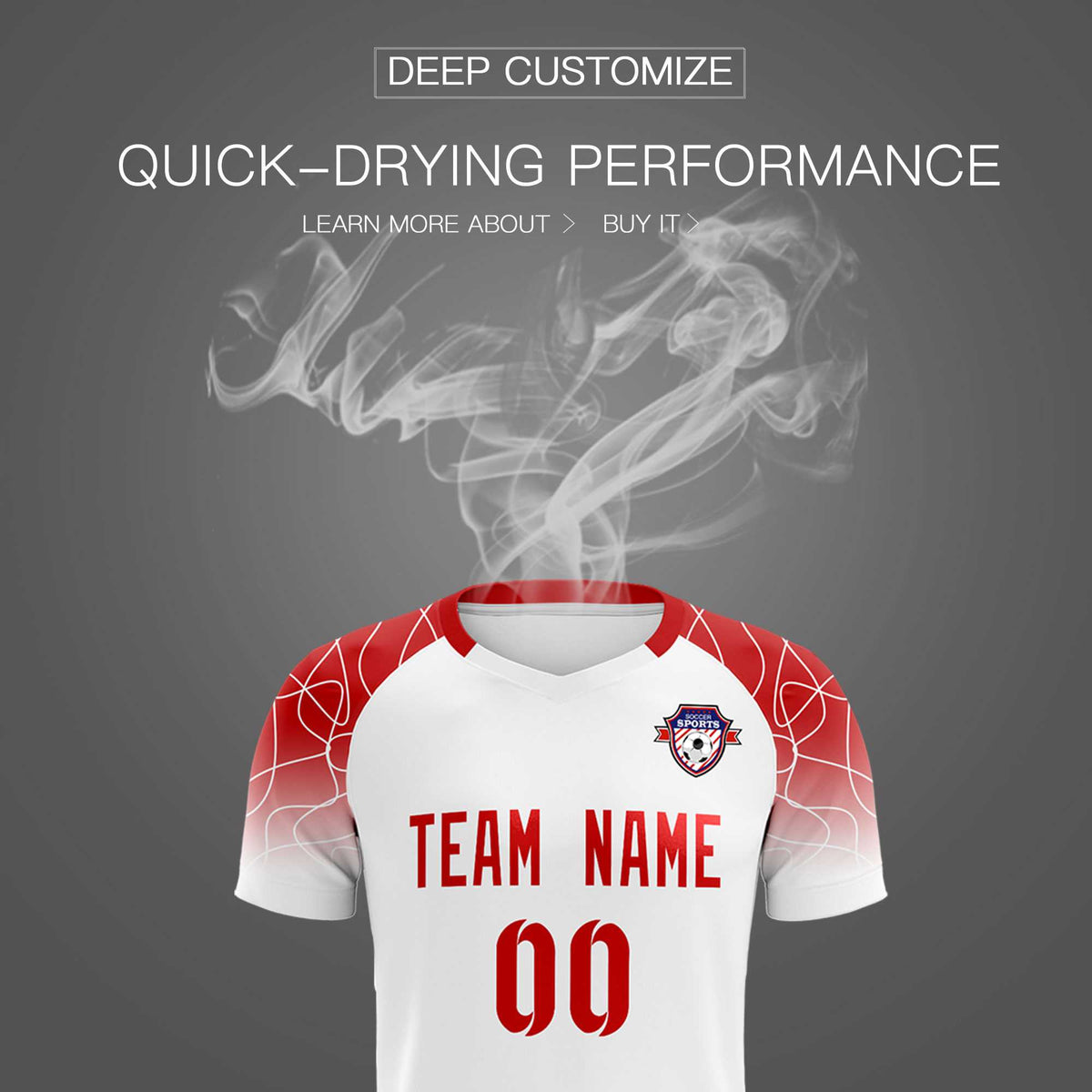Custom White Classic Soccer Training Sets Jersey For Adults/Kids
