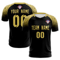 Custom Black Classic Soccer Training Sets Jersey For Adults/Kids