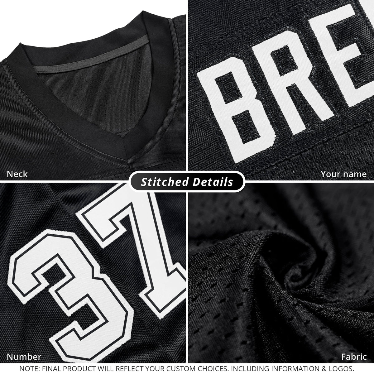 Custom Football Jersey for Men Women Youth Personalized Practice Shirts
