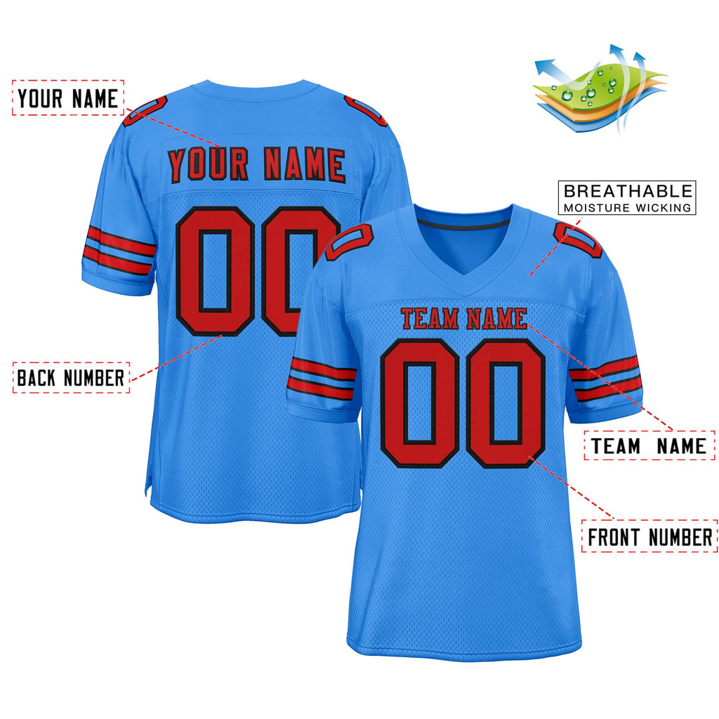Custom Football Jersey for Men Women Youth Personalized Practice Shirts