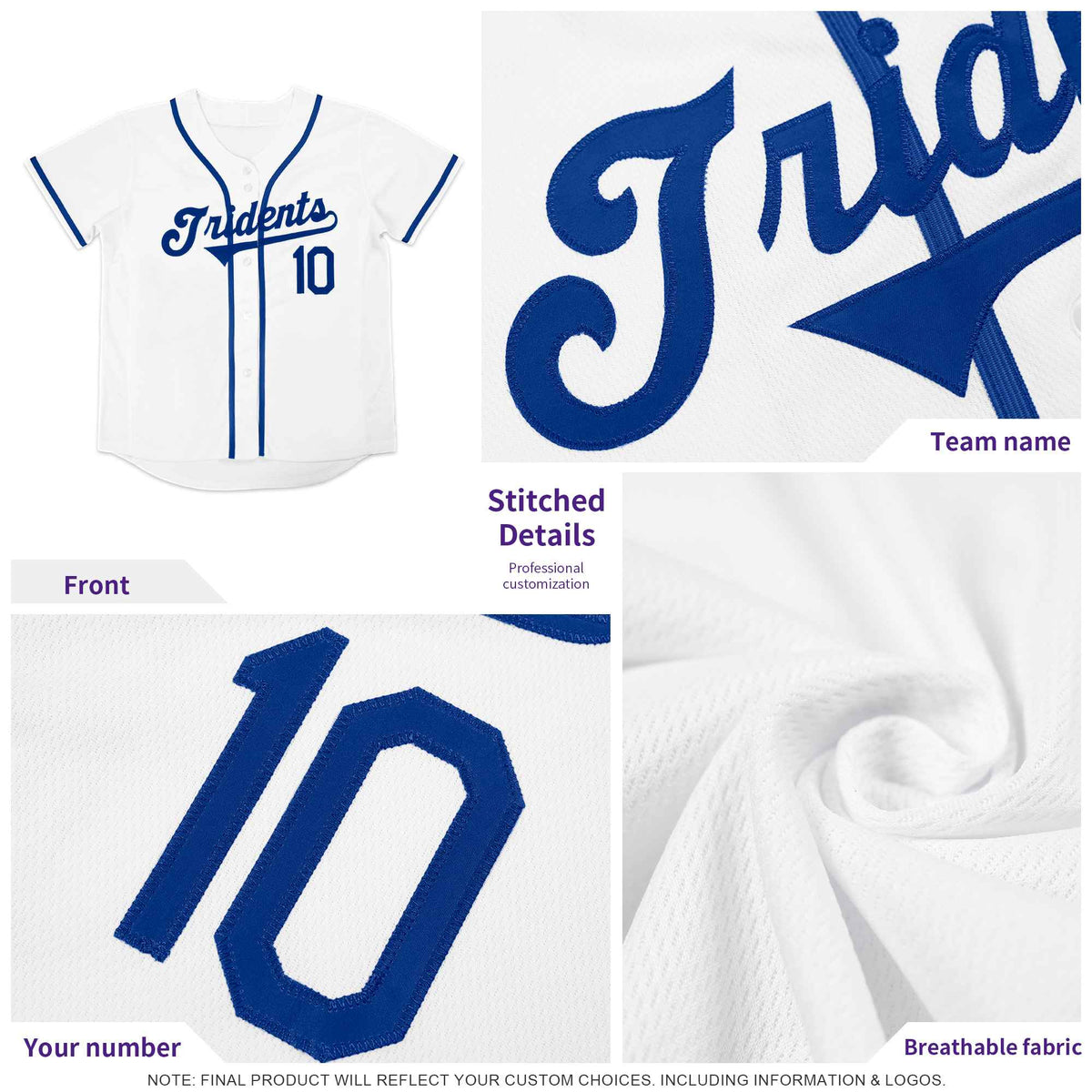 Custom Navy Yellow-White Classic Style Authentic Baseball Jersey